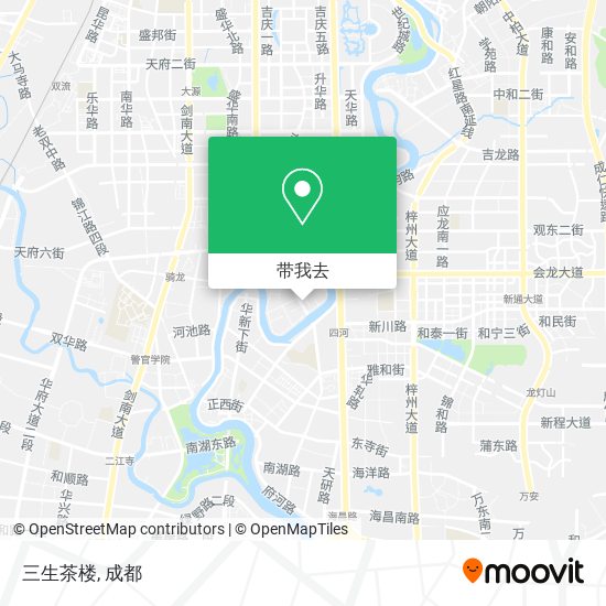 三生茶楼地图