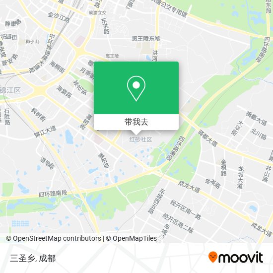 三圣乡地图