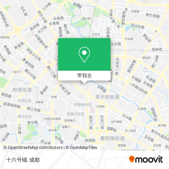 十六号铺地图