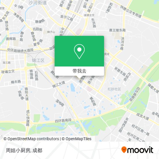 周姐小厨房地图