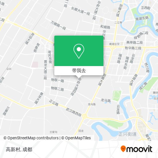高新村地图