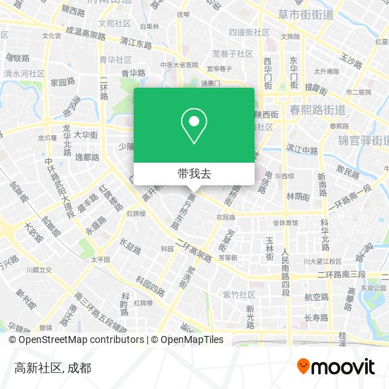 高新社区地图