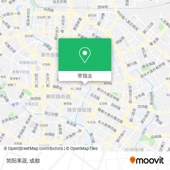 简阳果蔬地图