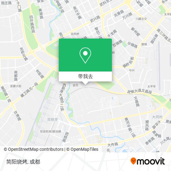 简阳烧烤地图