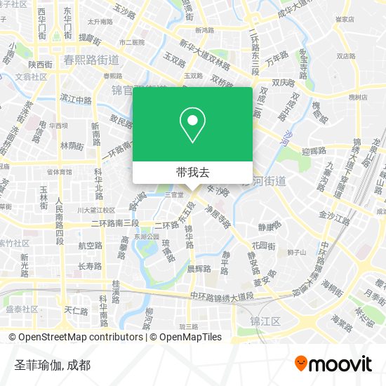 圣菲瑜伽地图