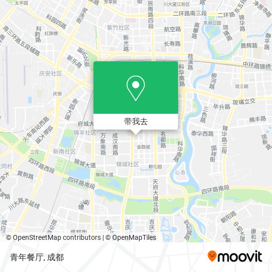 青年餐厅地图