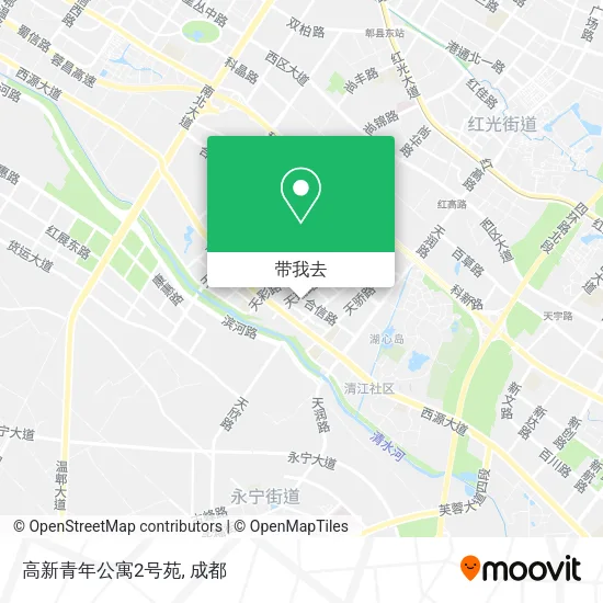 高新青年公寓2号苑地图