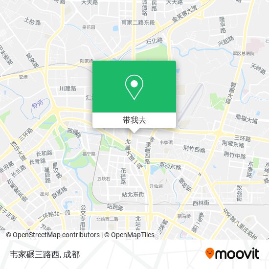 韦家碾三路西地图