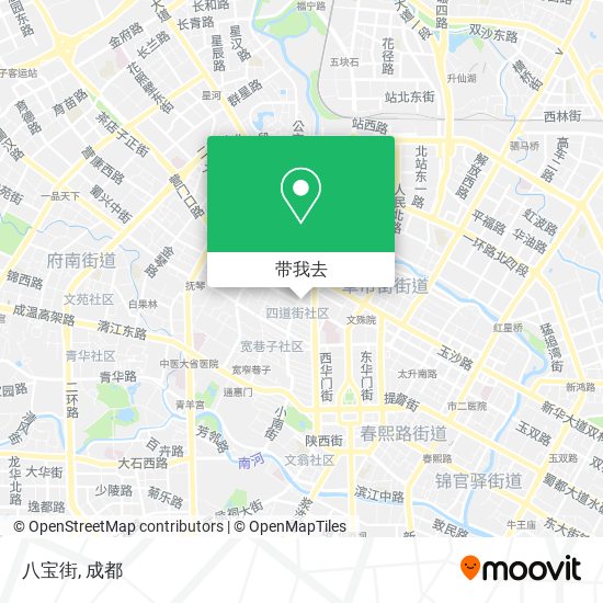 八宝街地图