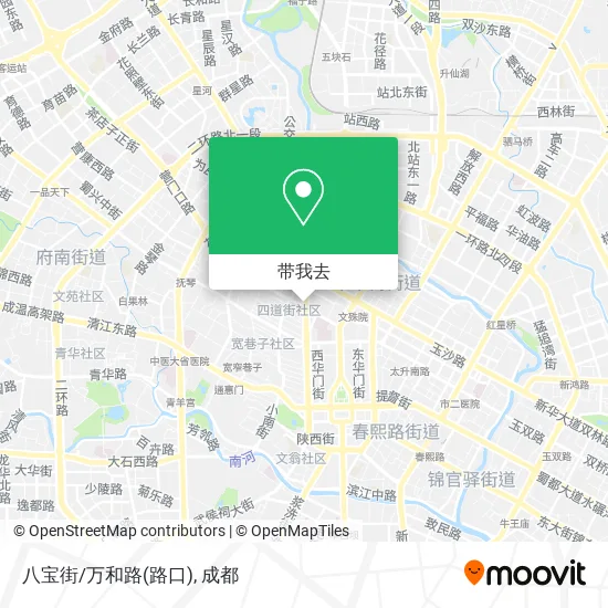 八宝街/万和路(路口)地图