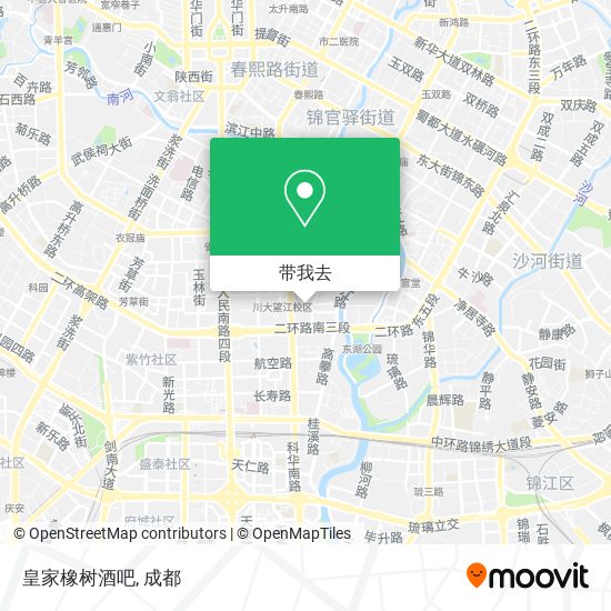 皇家橡树酒吧地图