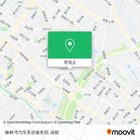 橡树湾汽车美容服务部地图