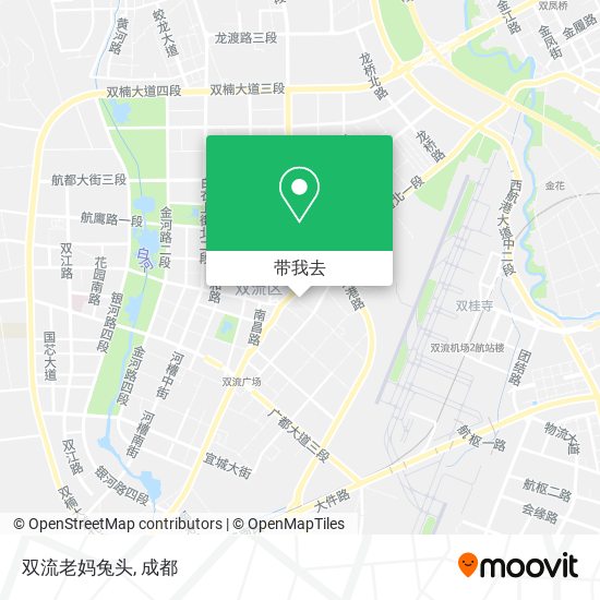 双流老妈兔头地图