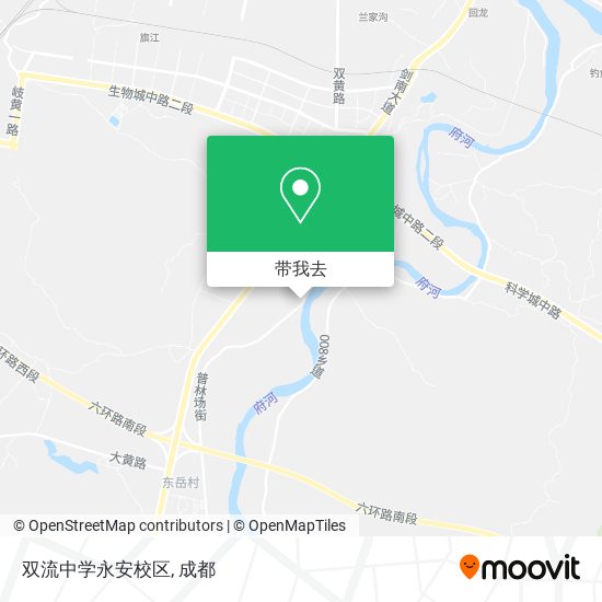 双流中学永安校区地图