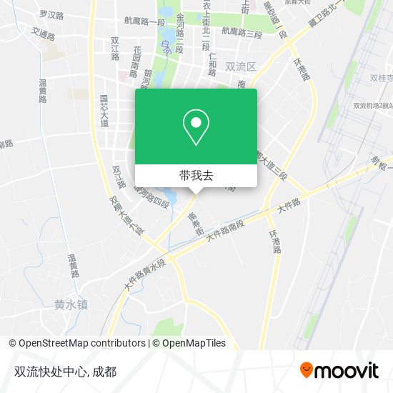 双流快处中心地图