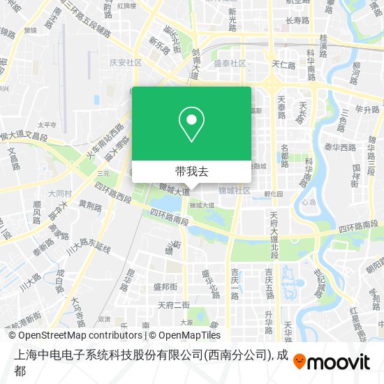 上海中电电子系统科技股份有限公司(西南分公司)地图