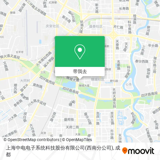 上海中电电子系统科技股份有限公司(西南分公司)地图