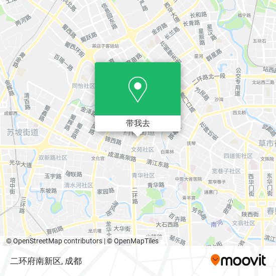 二环府南新区地图