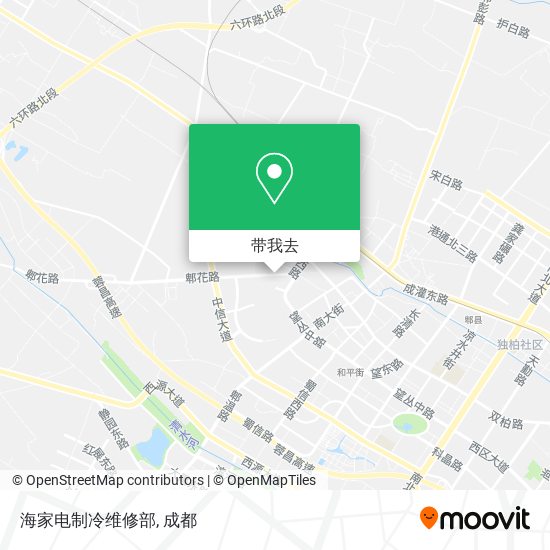 海家电制冷维修部地图