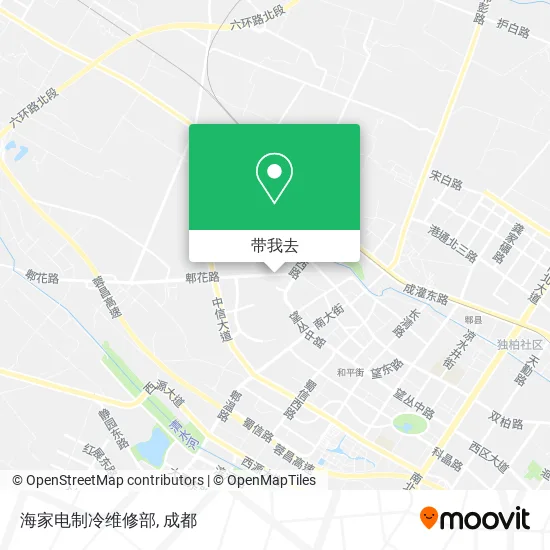 海家电制冷维修部地图