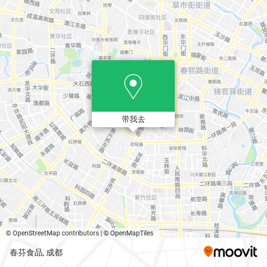 春芬食品地图