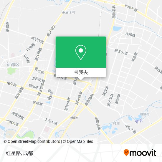 红星路地图