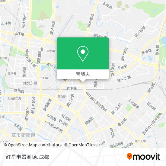 红星电器商场地图