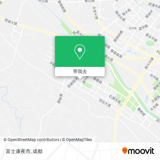 富士康夜市地图