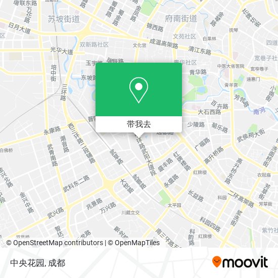 中央花园地图