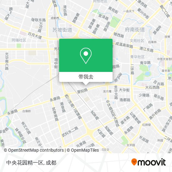 中央花园精一区地图