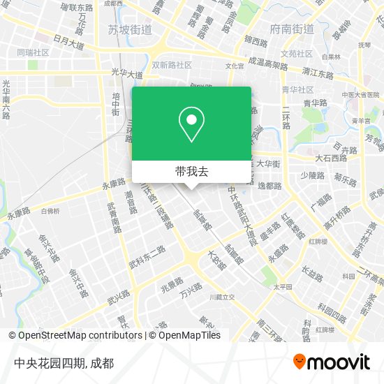 中央花园四期地图