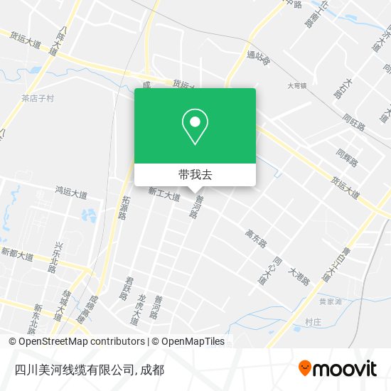 四川美河线缆有限公司地图