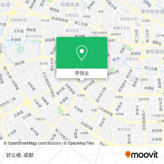 碧云楼地图