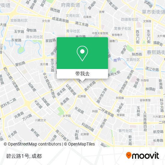 碧云路1号地图