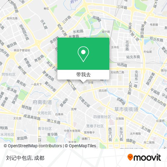 刘记中包店地图