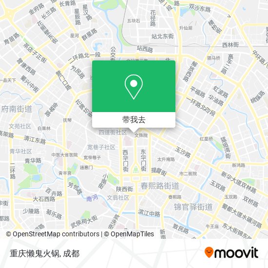 重庆懒鬼火锅地图