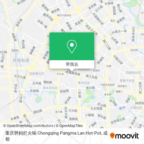 重庆胖妈烂火锅 Chongqing Pangma Lan Hot-Pot地图
