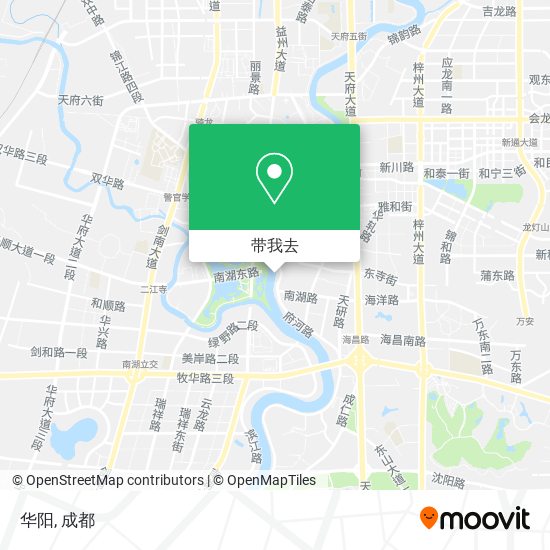 华阳地图