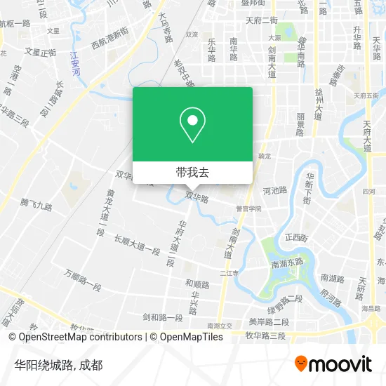 华阳绕城路地图