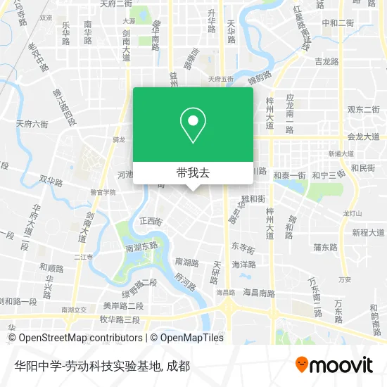 华阳中学-劳动科技实验基地地图