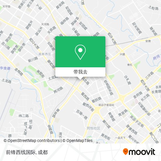 前锋西线国际地图