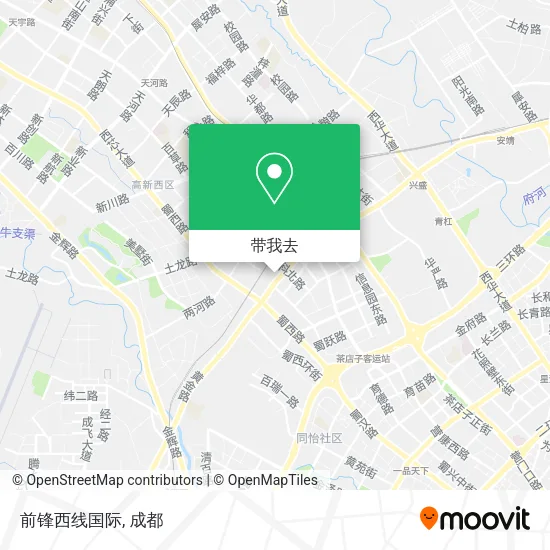 前锋西线国际地图