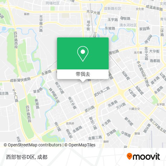 西部智谷D区地图