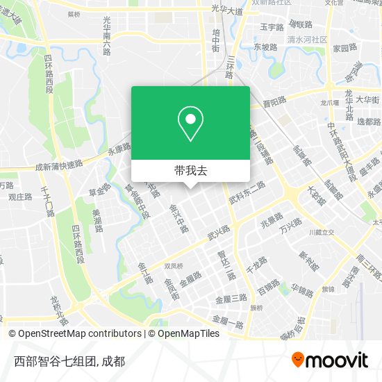 西部智谷七组团地图