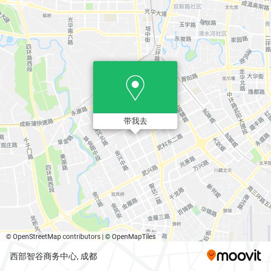 西部智谷商务中心地图