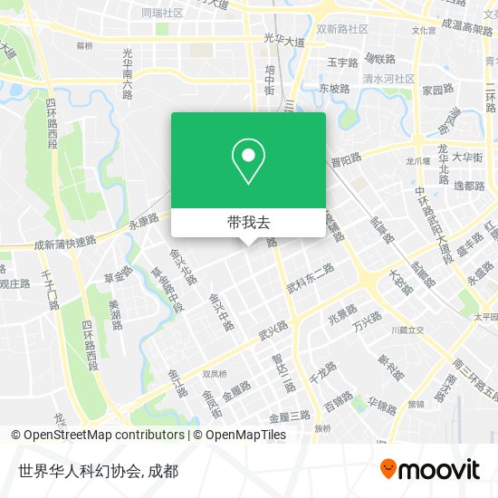 世界华人科幻协会地图