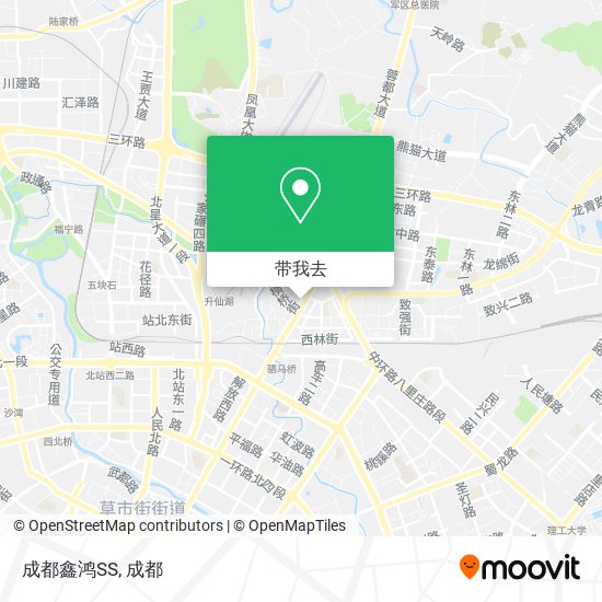 成都鑫鸿SS地图