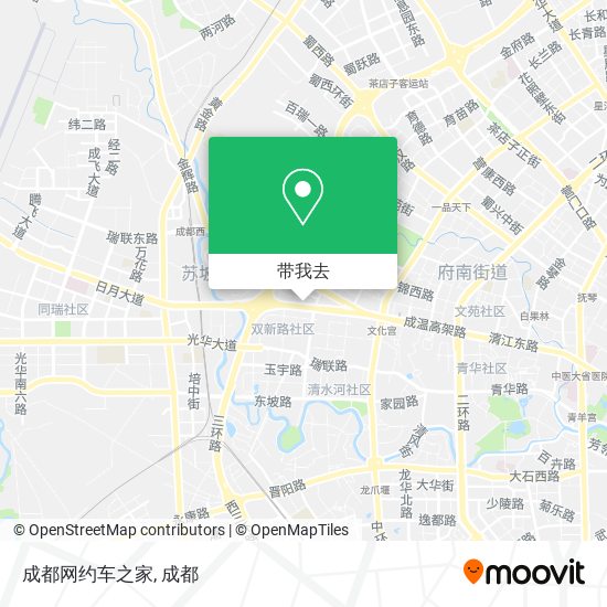 成都网约车之家地图