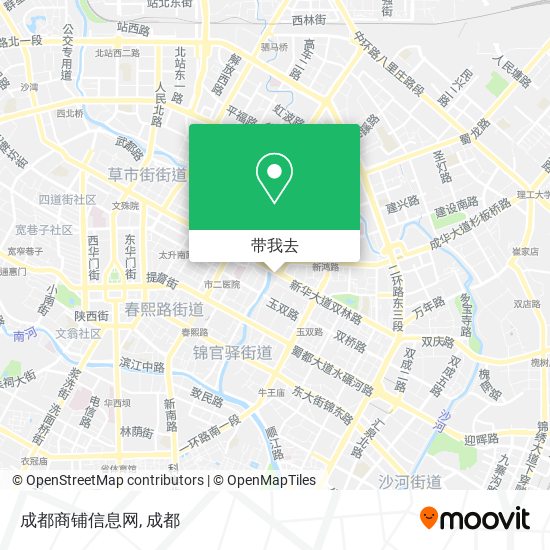 成都商铺信息网地图
