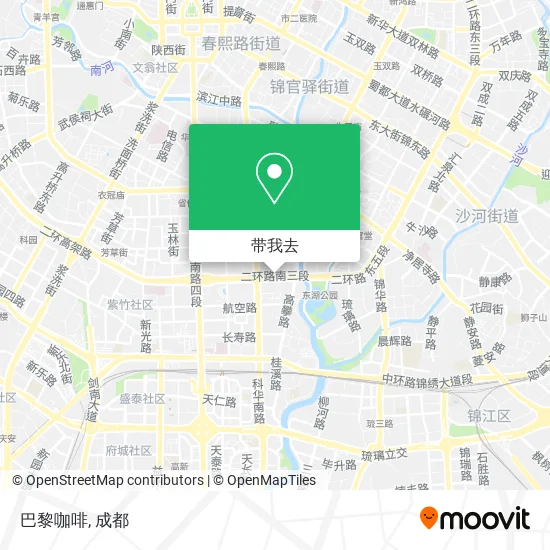 巴黎咖啡地图